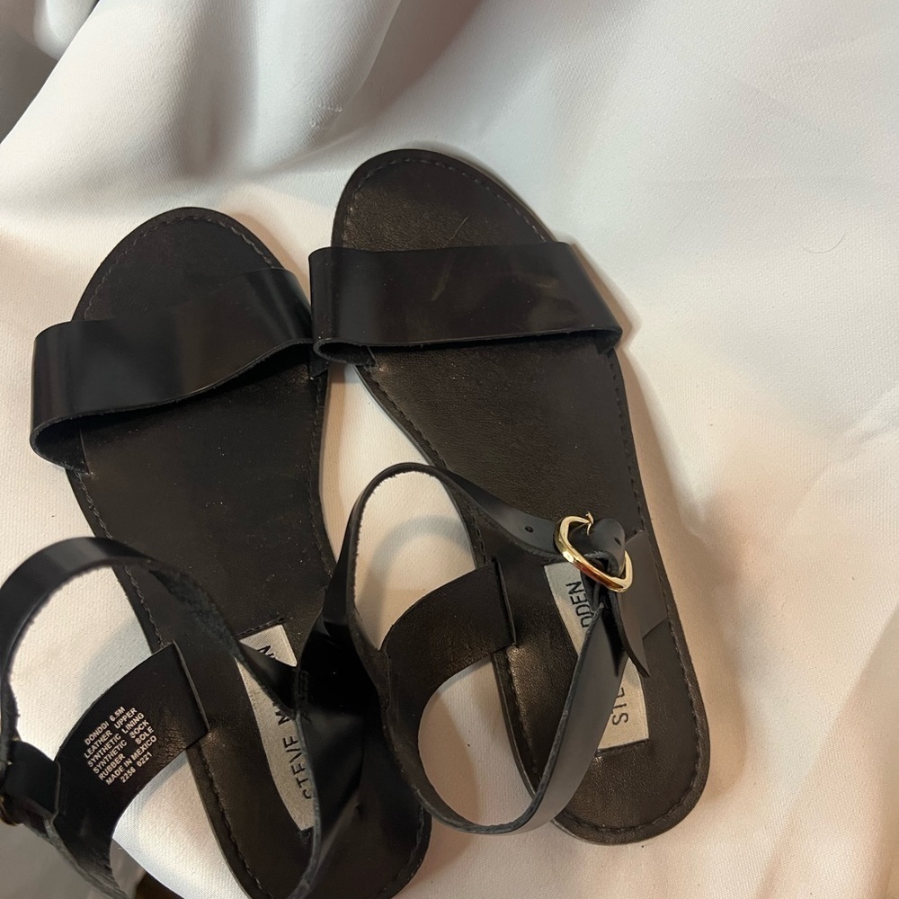 Steve Madden Black Women's Sandals